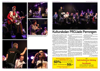 Kulturskolans PRoJ-gala, Katrineholms Tidning 2013