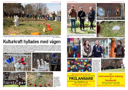 Växtkraft, Duveholmsgymnasiet, Katrineholms Tidning 2013