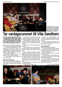 Vardagsrumskonsert, Villa Sandhem, Katrineholm 2013